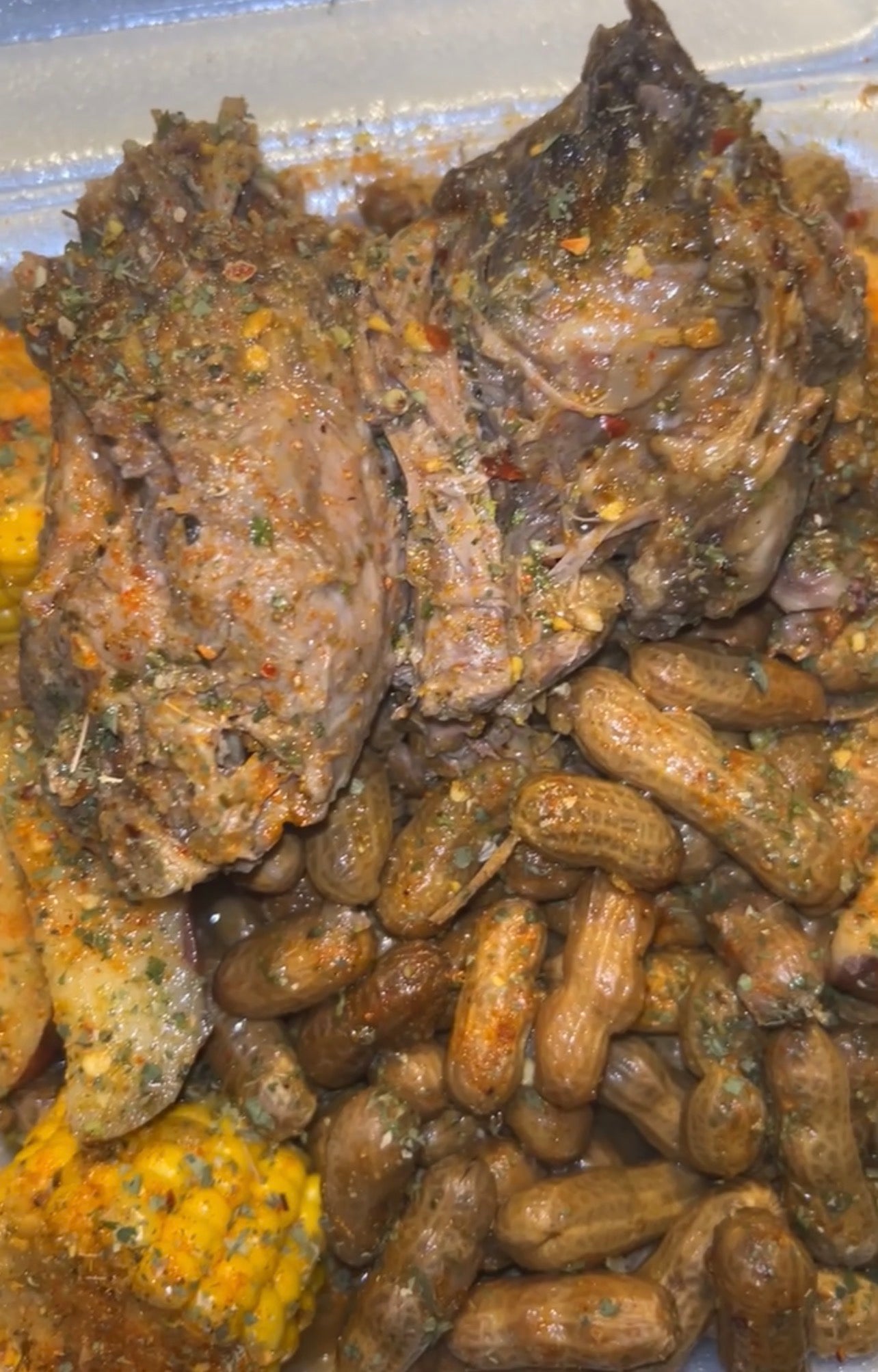 Turkey Neck Boiled Peanut Feast